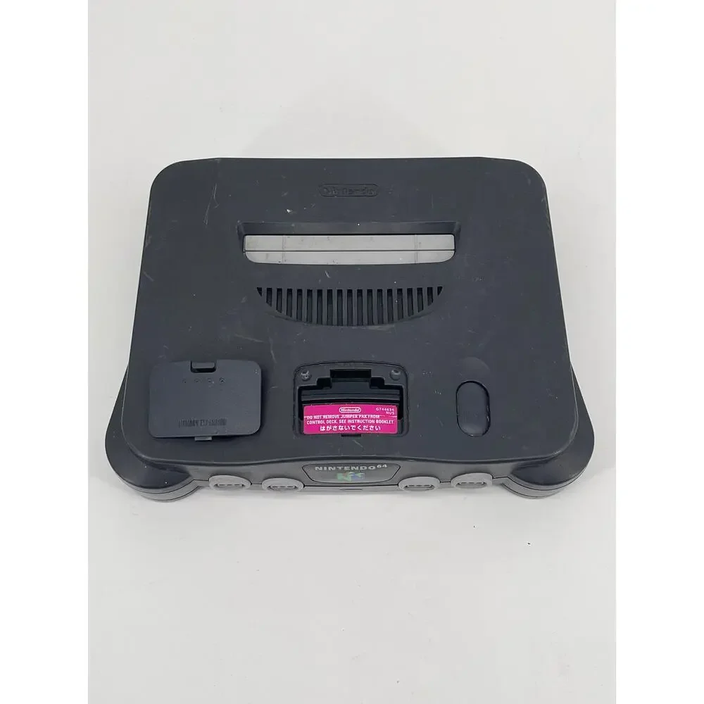 Nintendo 64 N64 Console Gray NUS-001 w/ Jumper Pak OEM